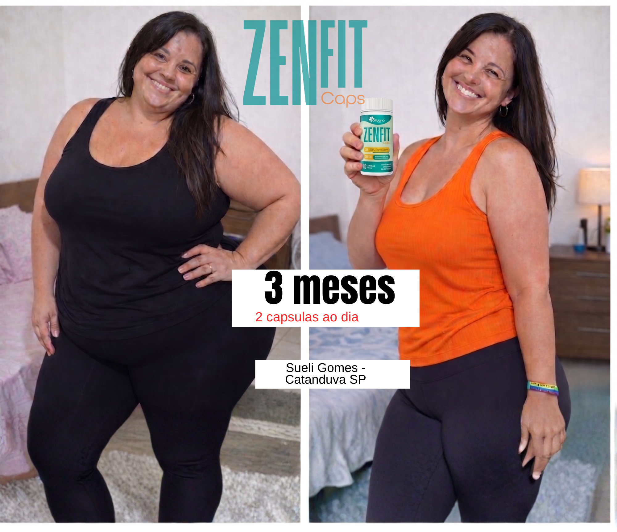 Sueli antes e depois